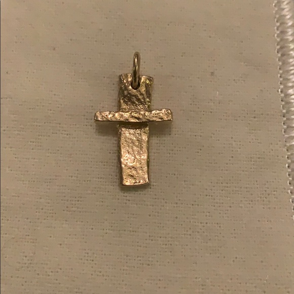 VERY RARE JAMES AVERY I- MINUS 14k GOLD CROSS - Picture 11 of 14